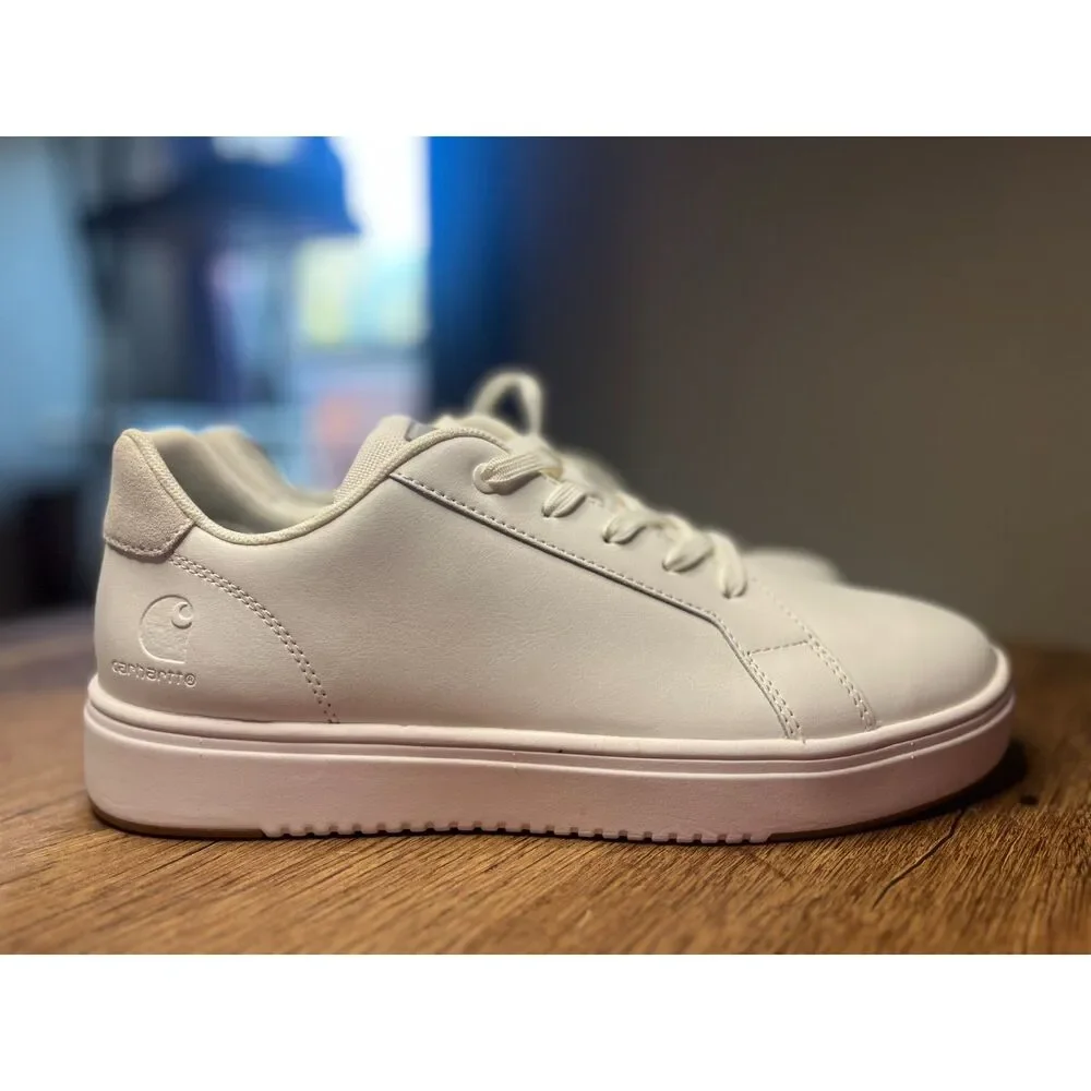 Carhartt Detroit Leather Sneaker White Men's 10.5 NWOT